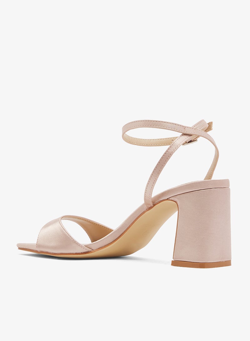 BE MINE Multi Strap Mid Heel Sandals - Image 3